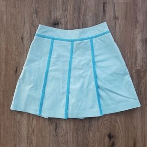 Talbots Pleated Baby Blue Tennis Skirt